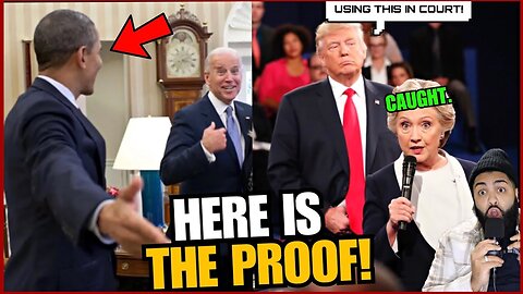 THIS IS OVER!! | LEAKED FOOTAGE OF HILLARY & OBAMA CONFESSING WHAT TRUMP SAID IS TRUE..