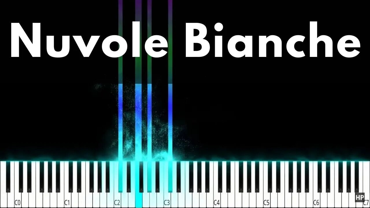 Nuvole Bianche - Ludovico Einoudi Tutorial Piano Solo Instrumental