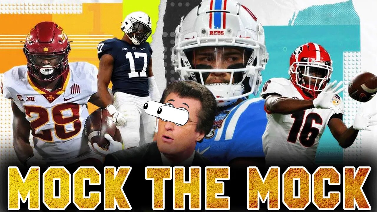 Mel Kiper's TWO ROUND 2022 NFL Mock Draft | Mock The Mock