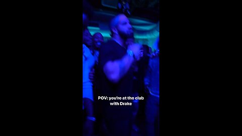 Drake goes CRAZY at the club