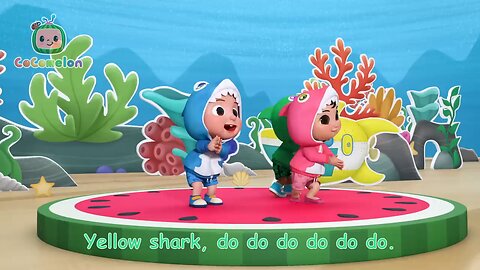 Shark rhymes colours for kids