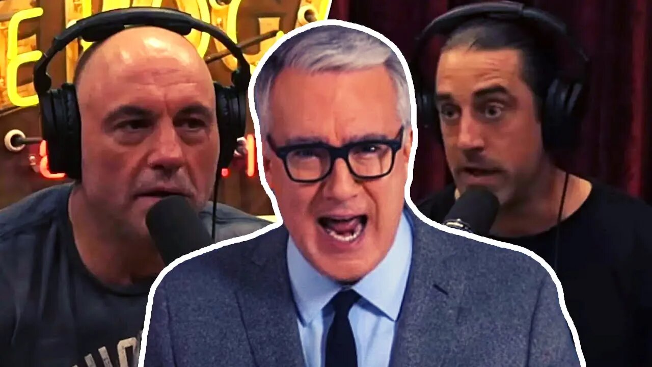 Aaron Rodgers And Joe Rogan ROAST Woke Loser Keith Olbermann, And He Cries About It