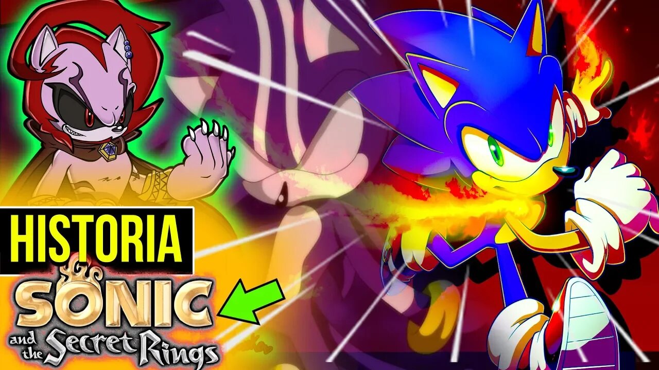 BIZARRO jogo do SONIC DARKSPINE 😨| SONIC and the SECRET RINGS