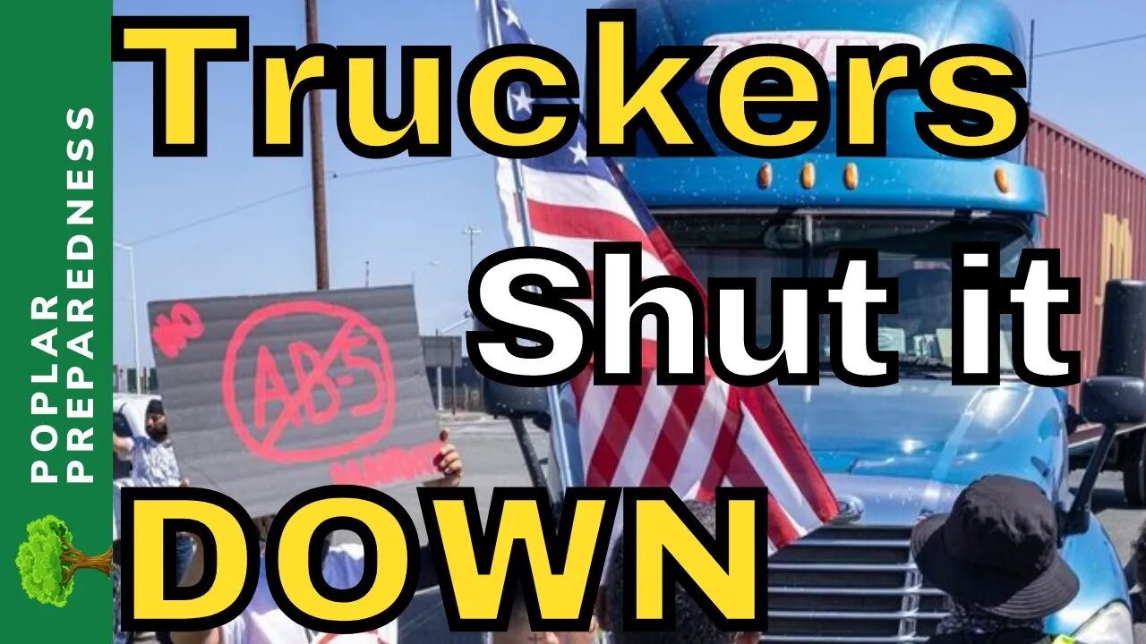 Truckers Block LA Port | 70,000 Owner Operators Furious