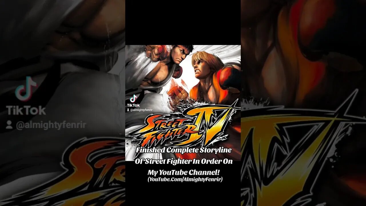 Full Street Fighter Storyline Longplay On My YouTube Channel Now! #StreetFighter