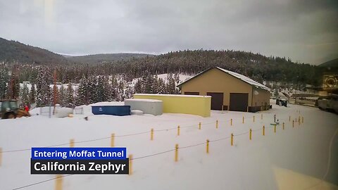 California Zephyr - Moffat Tunnel