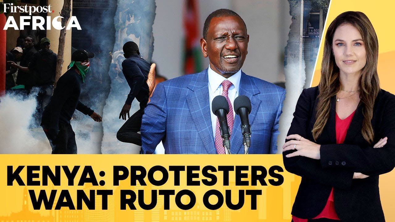 Kenya_ Protests Erupt Again After Ruto's U-turn on Tax Hike; Police Fire Tear Gas