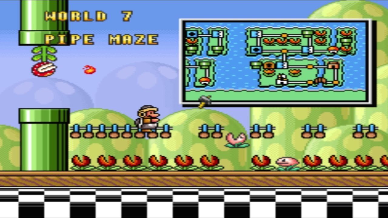 Super Mario All-Stars (Super Mario Bros 3 Mundo 7)