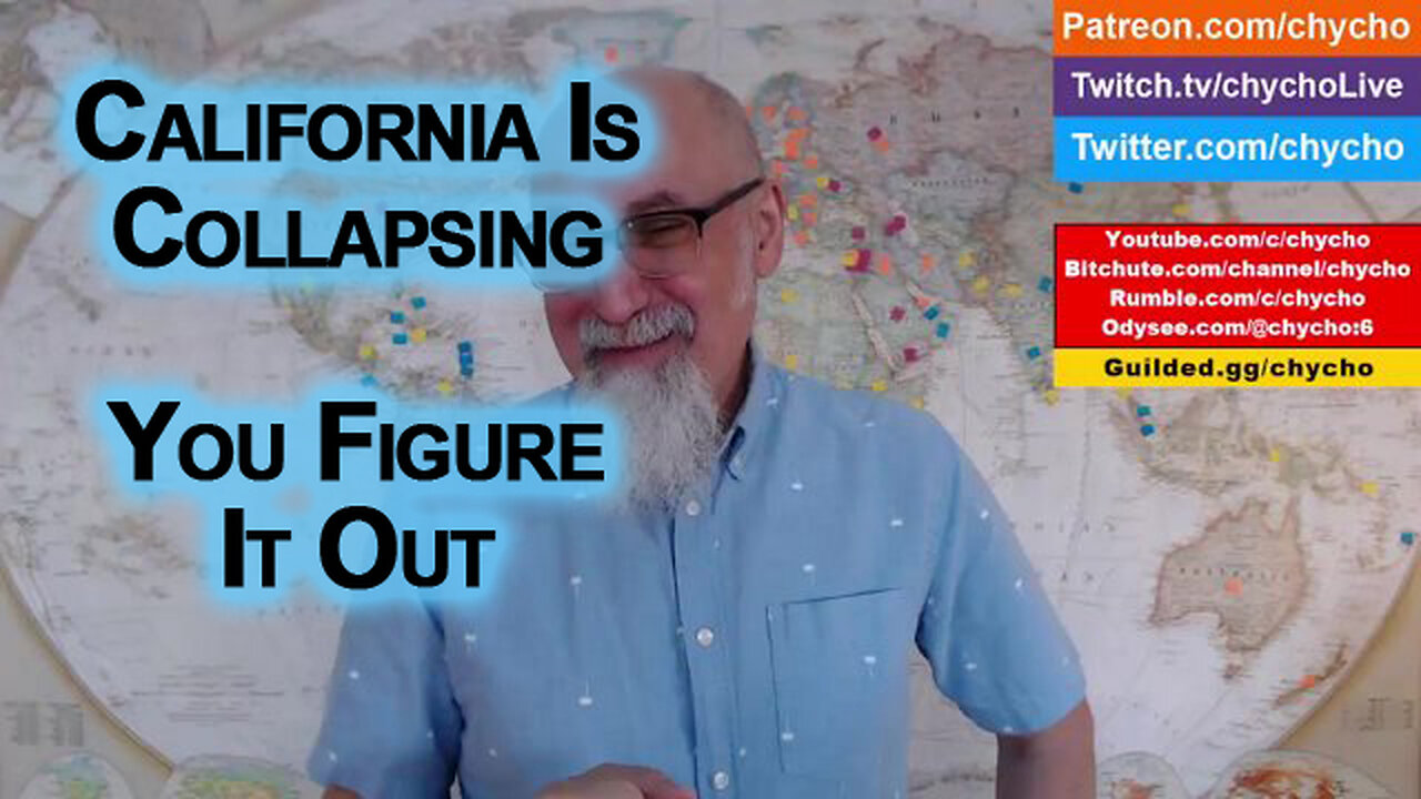 California Is Collapsing. California Sets the Trend. You Figure It Out.