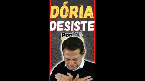 Dória desiste do Brasil 😱😱😱 |#shorts #short