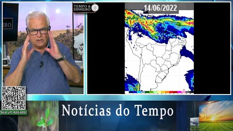 Previsão do tempo com estiagem no Brasil central e frio mais intenso no Sul