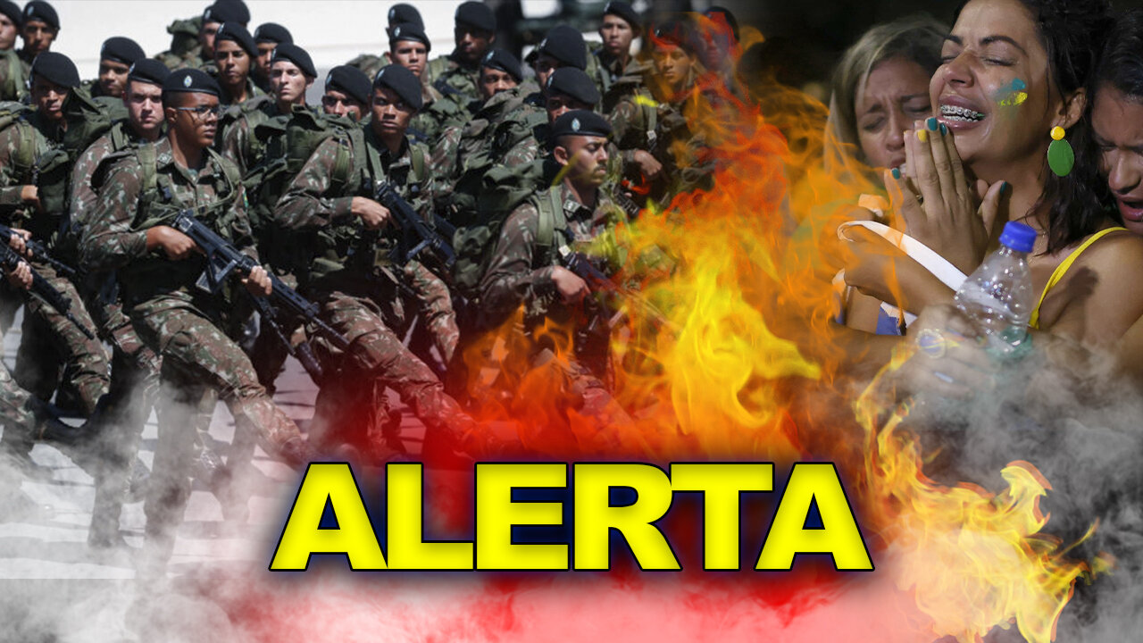 URGENTE - EXÉRCITO EMITE SINAL DE ALERTA