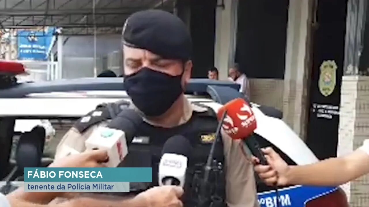 Tentativa de homicídio: homem preso suspeito de esfaquear outro com canivete em Caratinga