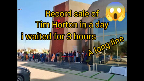 Tim Horton housefull all the day