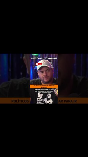 POLÍTICOS EM PODCAST #shorts #ricaperrone #caraatapa #eleições2022 #políticos #politica