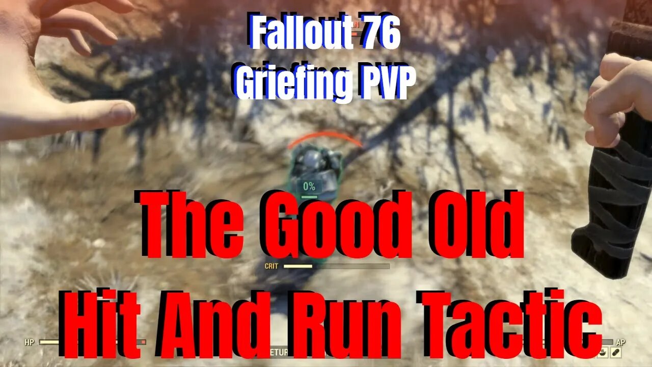 The Good Ole Hit and Run Fallout 76 Style