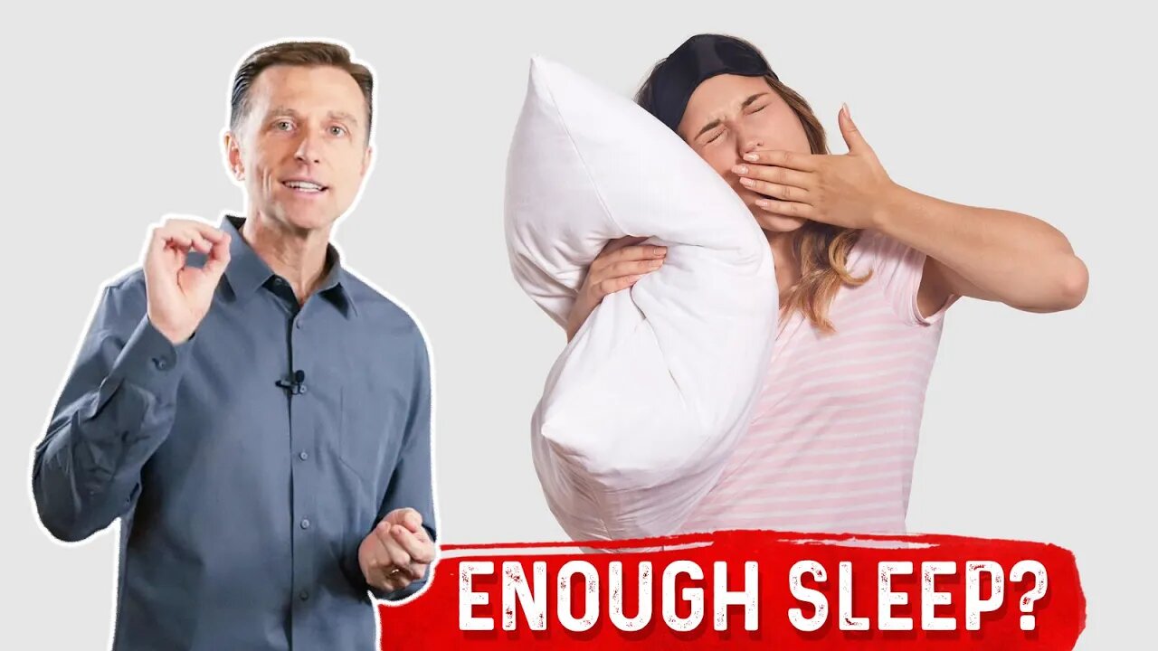 7 RED Falgs That You are Not Getting Enough Sleep – Dr.Berg on Poor Sleep Quality