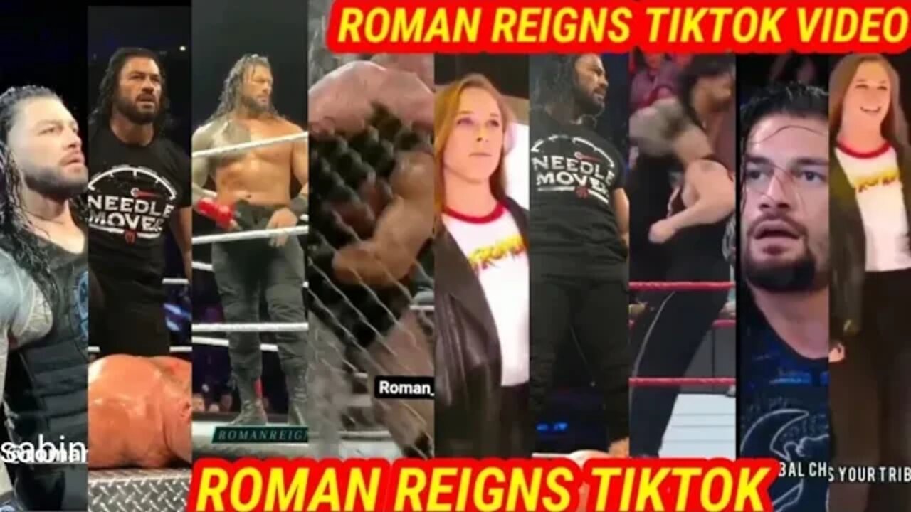 roman reigns new tiktok video || roman reigns tiktok video || roman reigns vs wwe superstars tiktok.