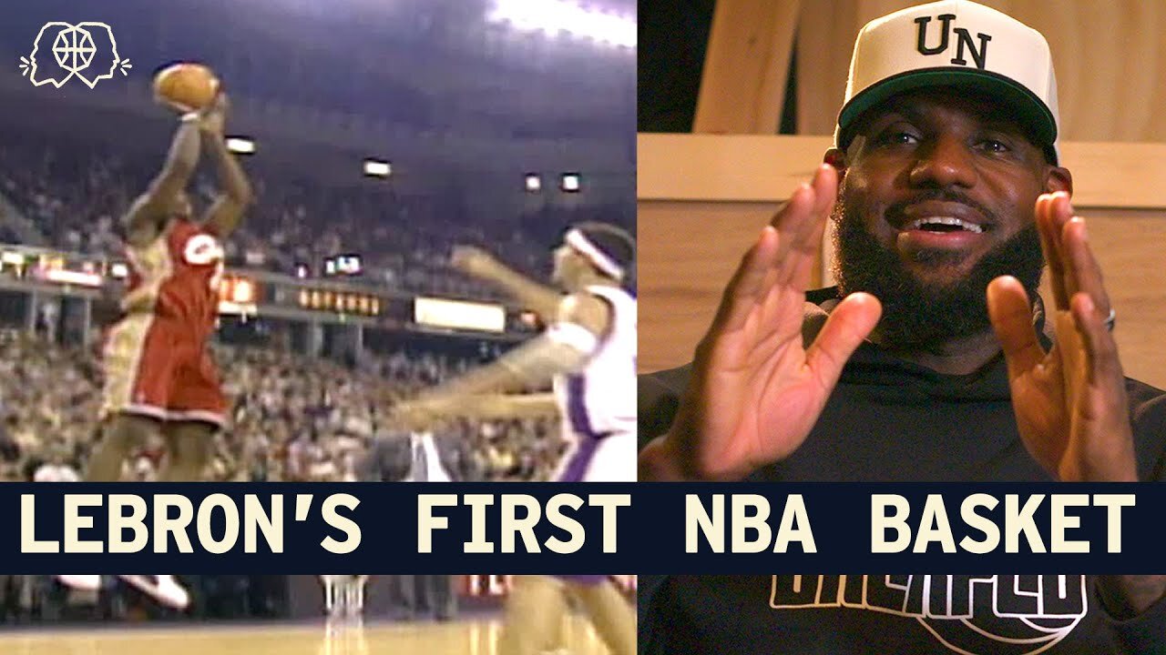LeBron's First NBA Basket was Absurd... Here's Why