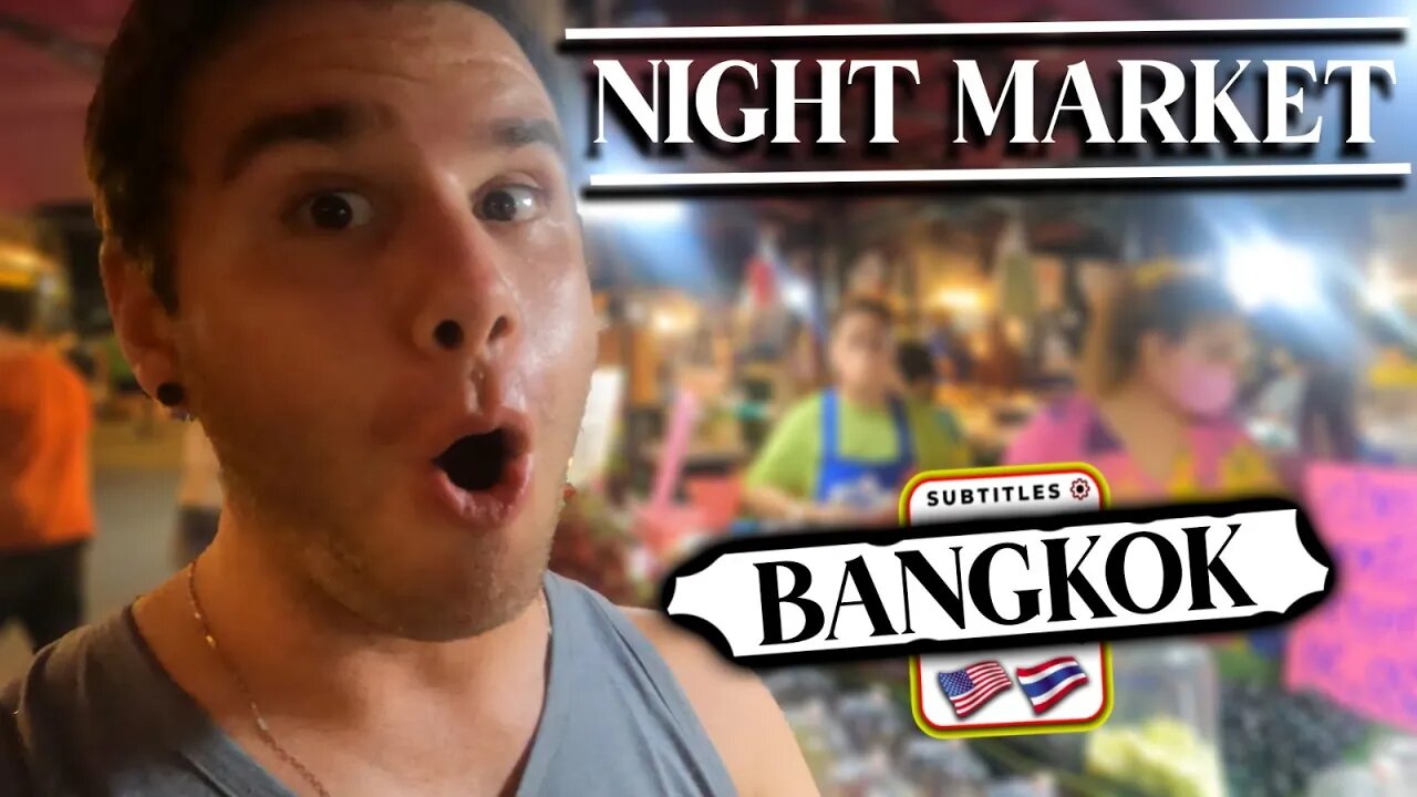 First Night Market in Thailand 🇹🇭 Street Food Bangkok