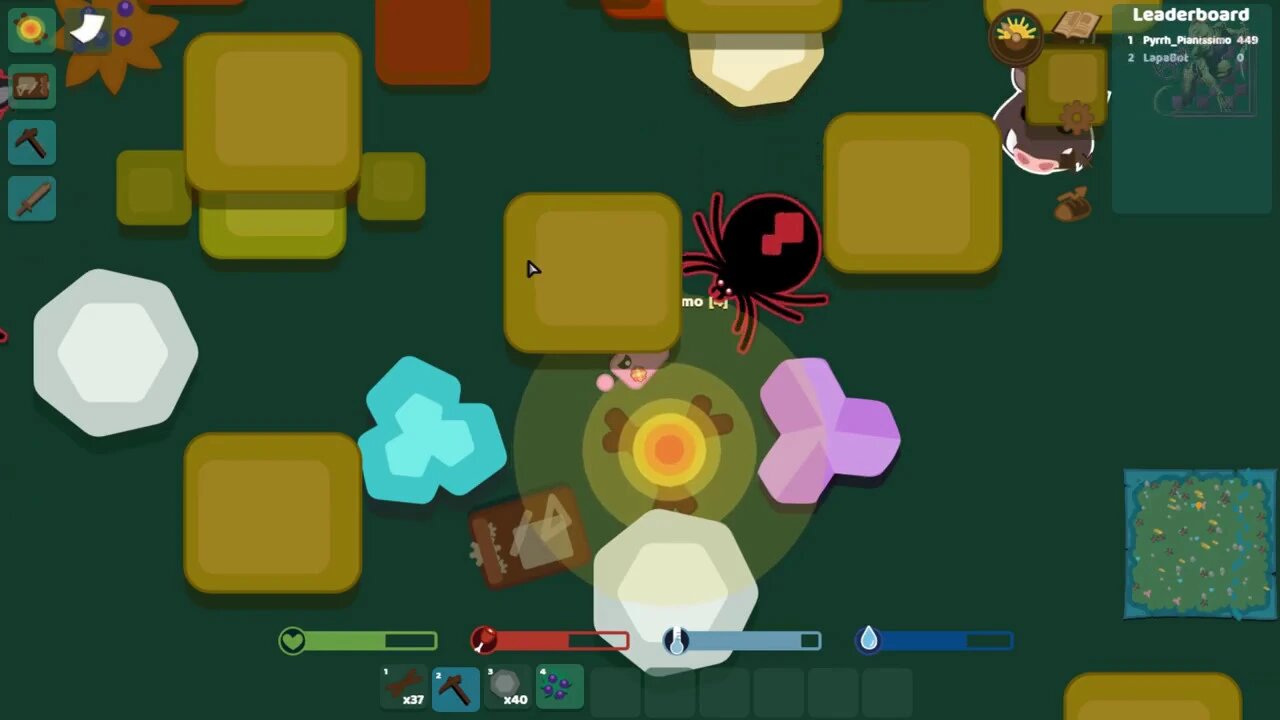 Starve.io Zombie Mode - Many Newbie Deaths :(