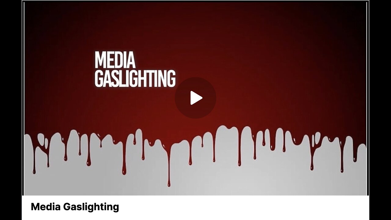 Media Gaslighting (COVID 19 VAX INJURIES)