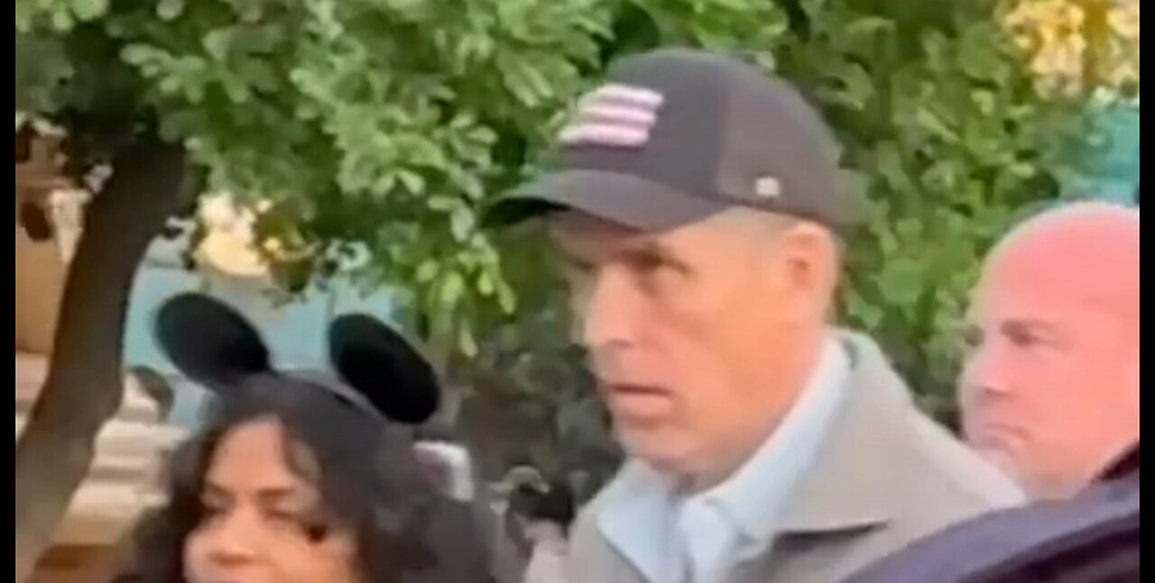 Hunter Biden spotted at Disneyland