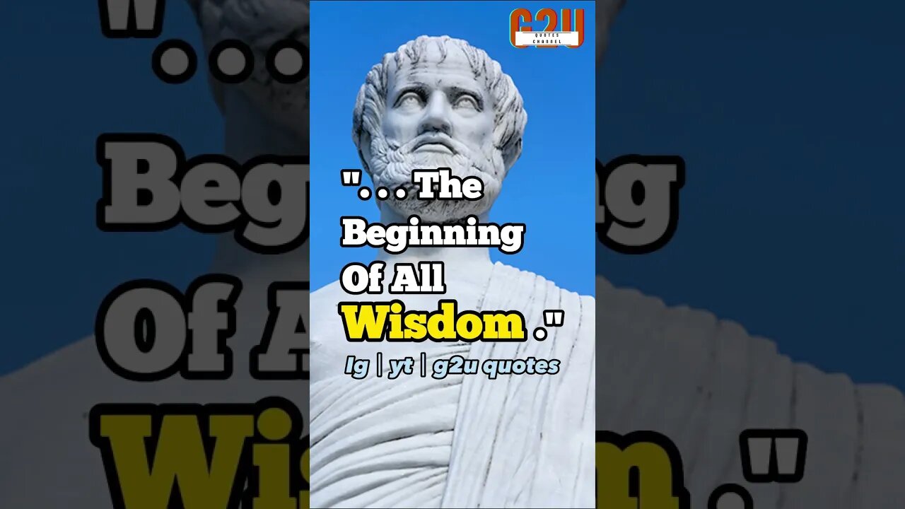 "The Importance of Understanding Yourself: Lessons from Aristotle"🔥│Inspirational Quote│#quote