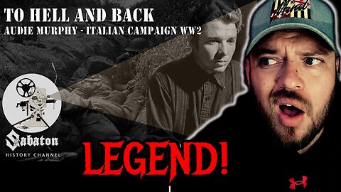 To Hell and Back – Audie Murphy – Sabaton History | Reaction!