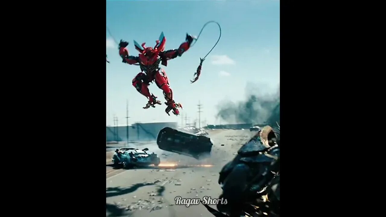 Transformers Auto bots fight scene|Ragav Shorts ʘ‿ʘ|