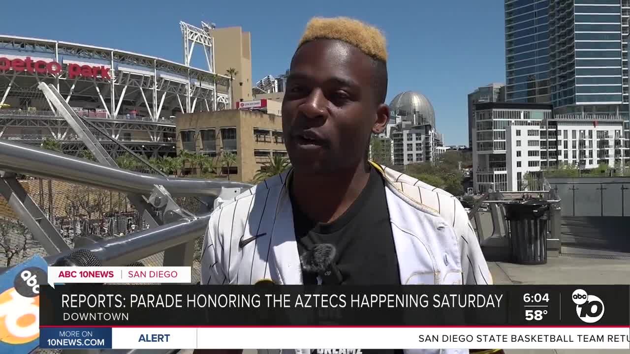 Reports: Parade honoring Aztecs happening Saturday