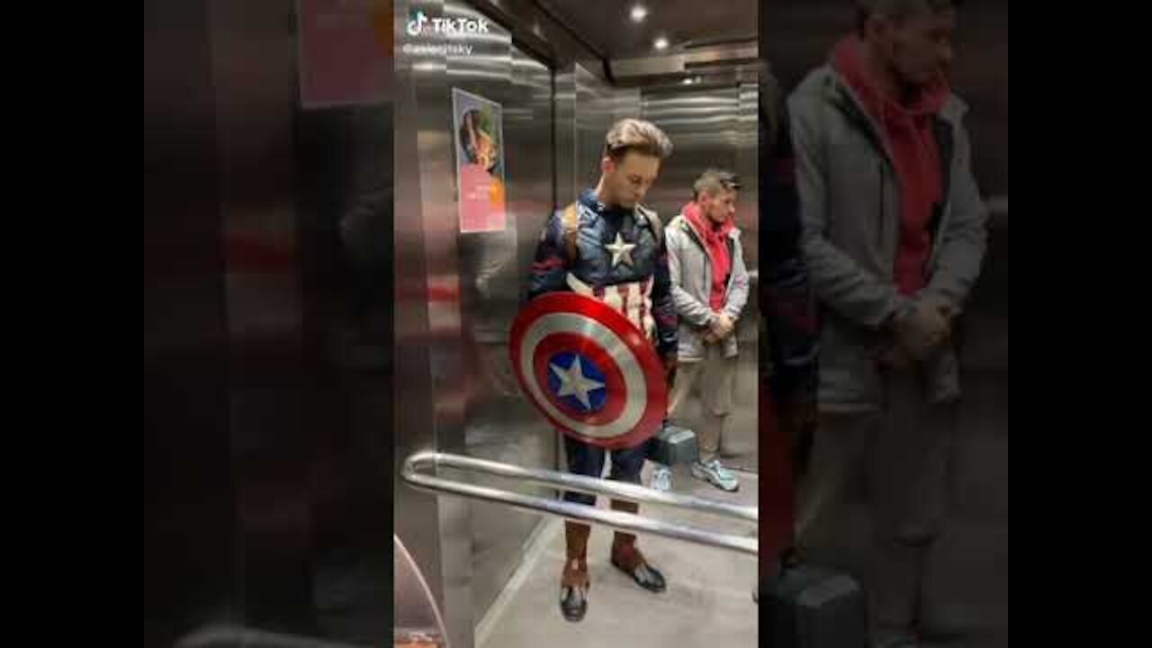 Zelenitsky Captain America tiktok short video