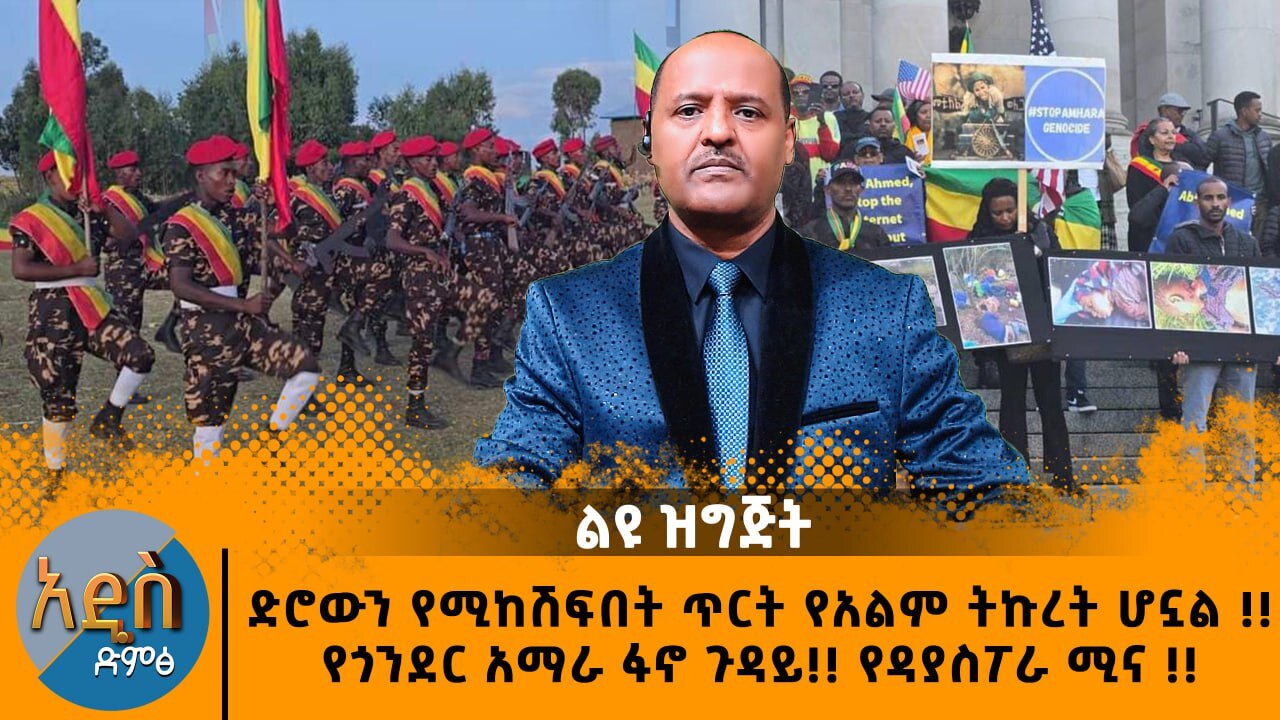 11/08/24 ድሮውን የሚከሽፍበት ጥርት የአልም ትኩረት ሆኗል !! የጎንደር አማራ ፋኖ ጉዳይ!! የዳያስፖራ ሚና !!