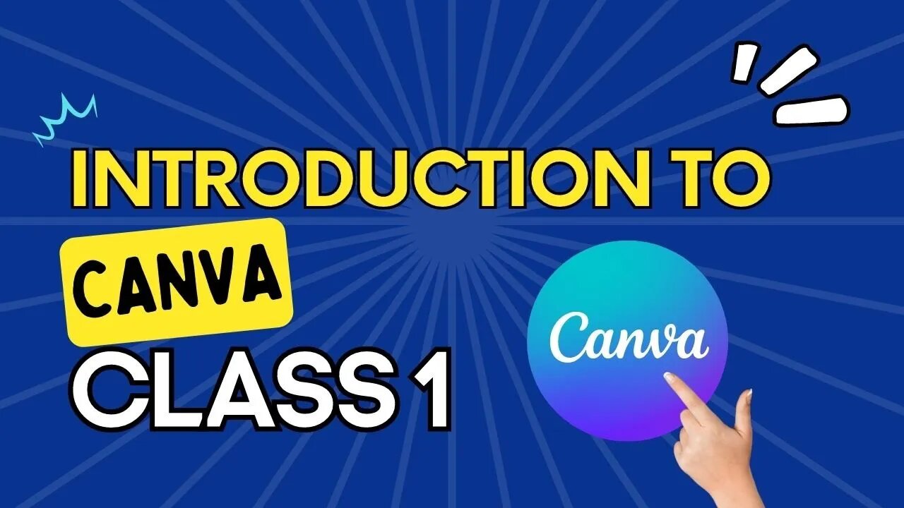 Learn to Create with Canva in the First Class | Logo Design on Canva 2022