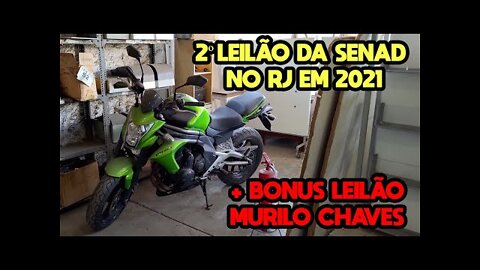 KAWASAKI ER-6N 650CC NO LEILÃO COM LANCE INICIAL DE R$ 2.100,00 E CARROS COM EXCELENTES DESCONTOS!!!