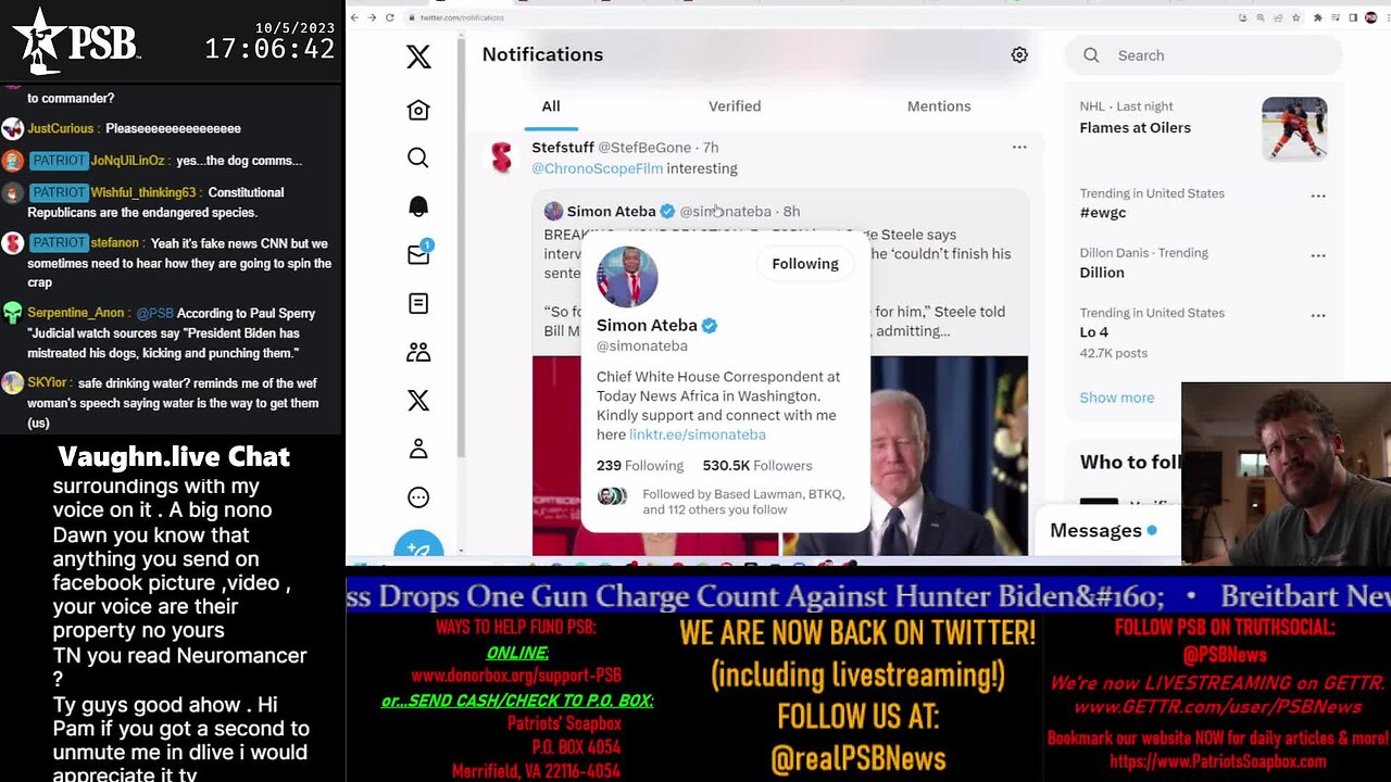 2023-10-05 17:00 EDT - Freedom Rings: with Pamphlet Anon