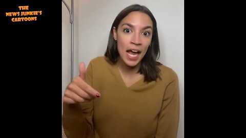 AOC complaining about conservative media criticizing her.