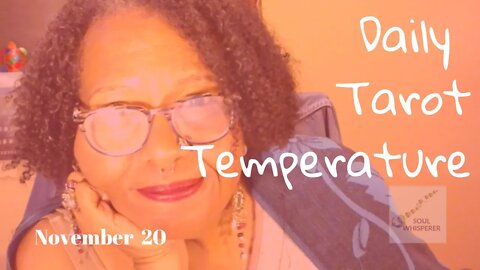 🌡️ DAILY TAROT TEMP 🌡️: Because It's the Right Thing To Do * Nov 20