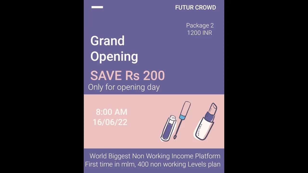 2nd Package start, In Future Crowd. #FutureCrowd #FuturCrowd