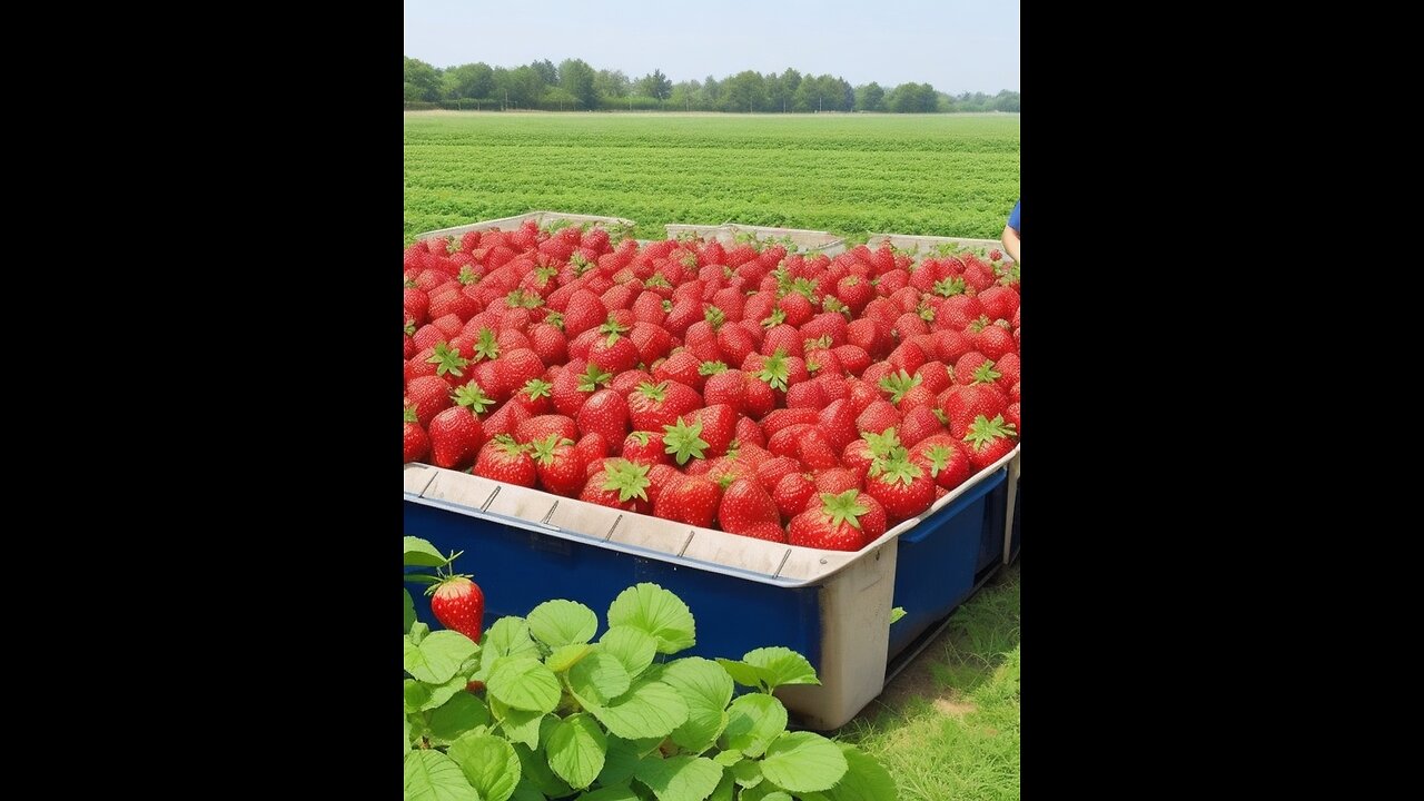 Strawberry Farm|| harvesting|| farming