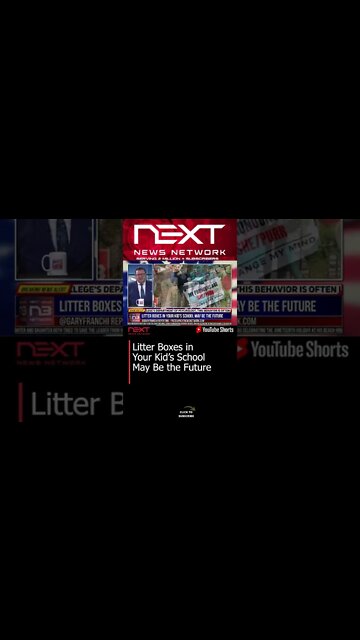 Litter Boxes in Your Kid’s School May Be the Future #shorts