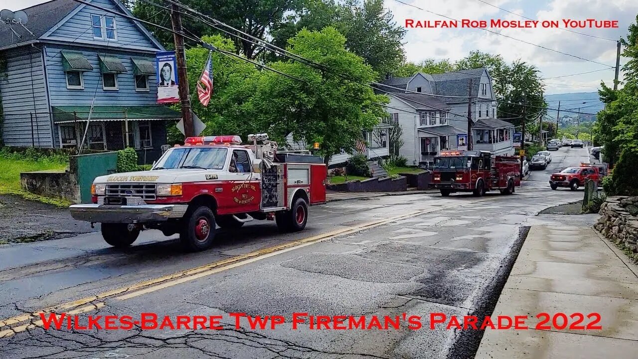 Short and Sweet Fireman's Parade Wilkes-Barre Twp. Pa. May 28 2022 #WBTwp #parade #firetruck