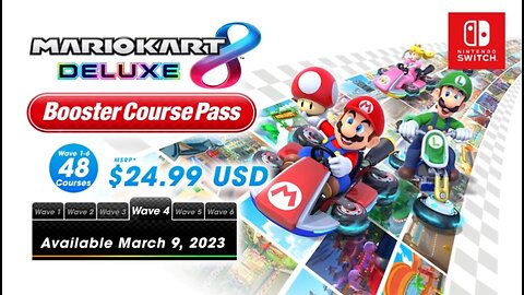 Mario Kart 8 Deluxe - Booster Course Pass | Wave 4 Will be available March 9