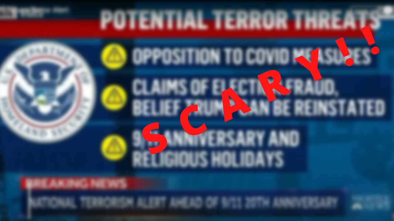 DHS Issues Terror Alert!!