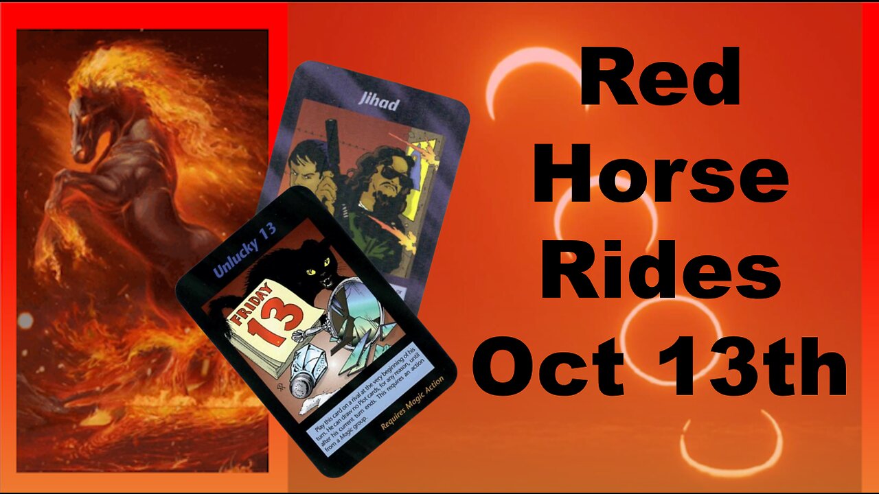 Red Horse Rides on October Thirteenth