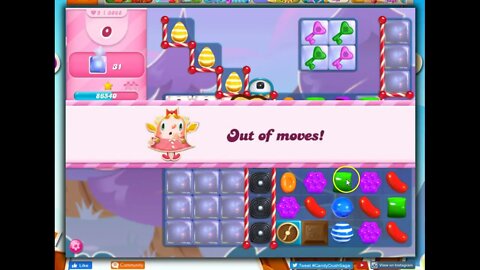 Candy Crush Level 3688 Talkthrough, 15 Moves 0 Boosters