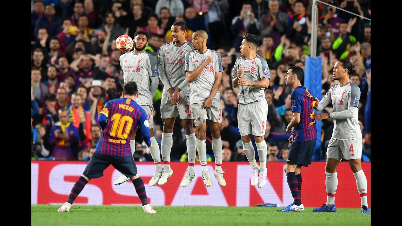 BEST FREE-KICK IN FOOTBALL HISTORY || FT. LIONEL MESSI 🐐