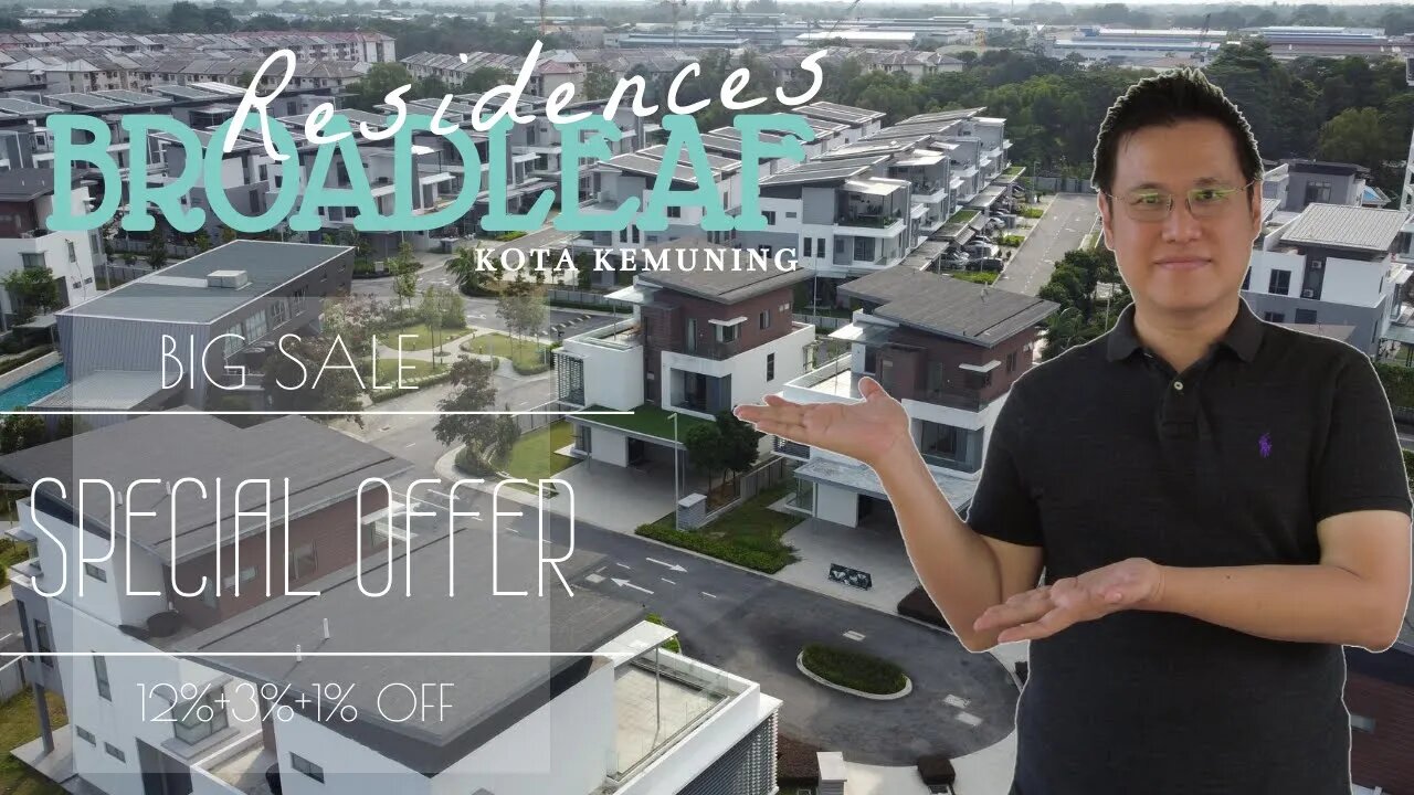 Broadleaf Residences RM3,414,000 Bungalow with up to 16% Rebate* at Kota Kemuning Shah Alam Selangor