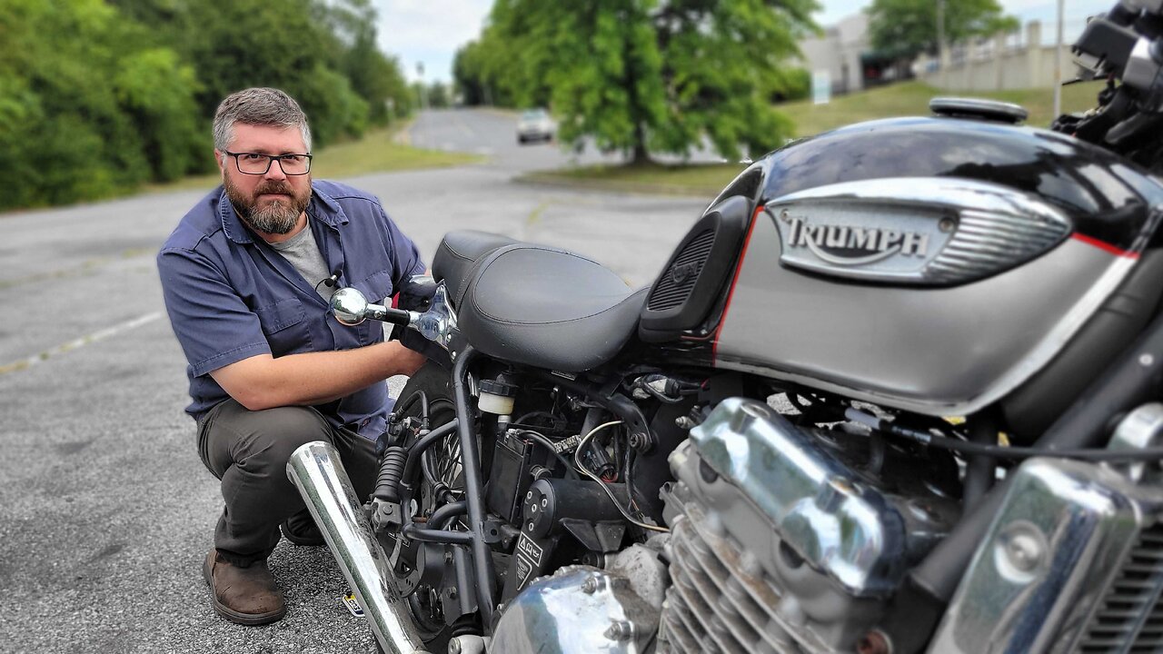 Will This FREE Triumph Motorcycle Get Me Home to Pennsylvania!