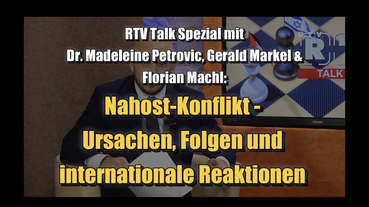 🟥 Nahost-Konflikt: Ursachen, Folgen und internationale Reaktionen (RTV Privatfernsehen ⎪ 28.10.2023)